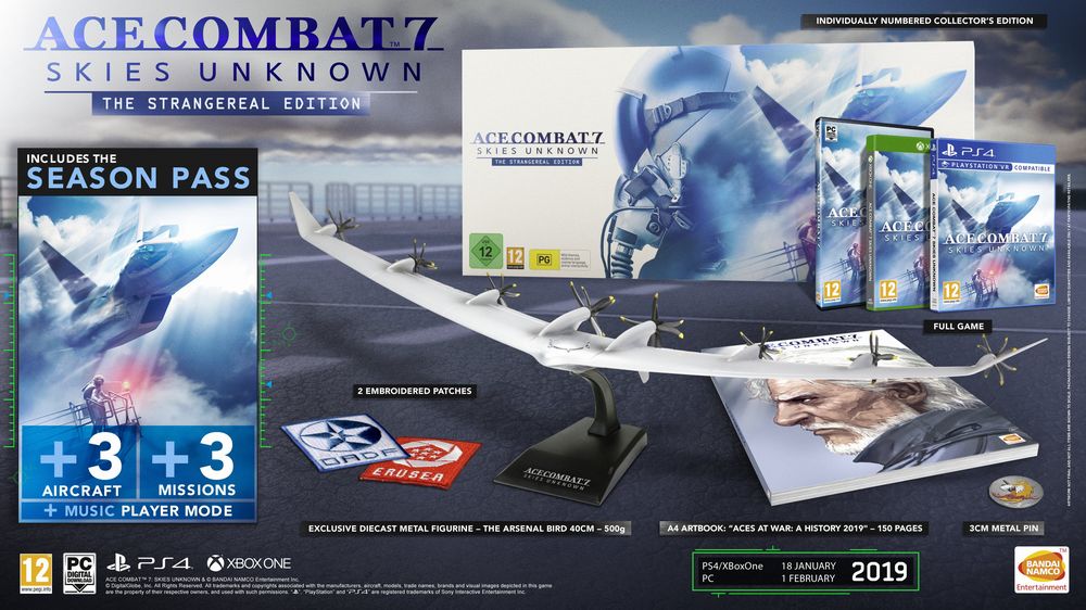 Svelata la Collector's Edition di Ace Combat 7 Skies Unknown.jpg Svelata la Collector's Edition di Ace Combat 7 Skies Unknown.jpg